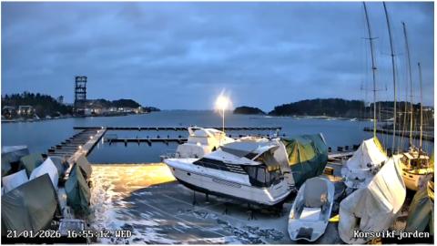 Kristiansand - Korsvikfjorden live