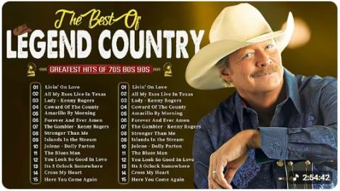 The Best Of Country Songs Of All Time ❤️Alan Jackson, John Denver, Kenny Rogers, Willie Nelson