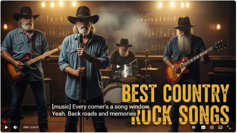 Best Country Rock Songs 2026 ❤️ Classic Road Trip Vibes & Freedom | Eagles & CCR Style