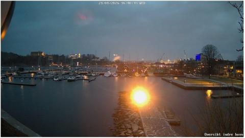 Kristiansand Oversikt indre gjestehavn